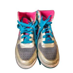 Nike Gray Pink Teal 358858-003 Women's Size 8